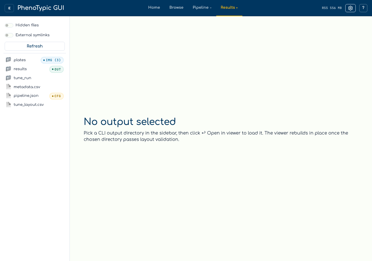Heatmap tab on first open showing empty-state explanation.