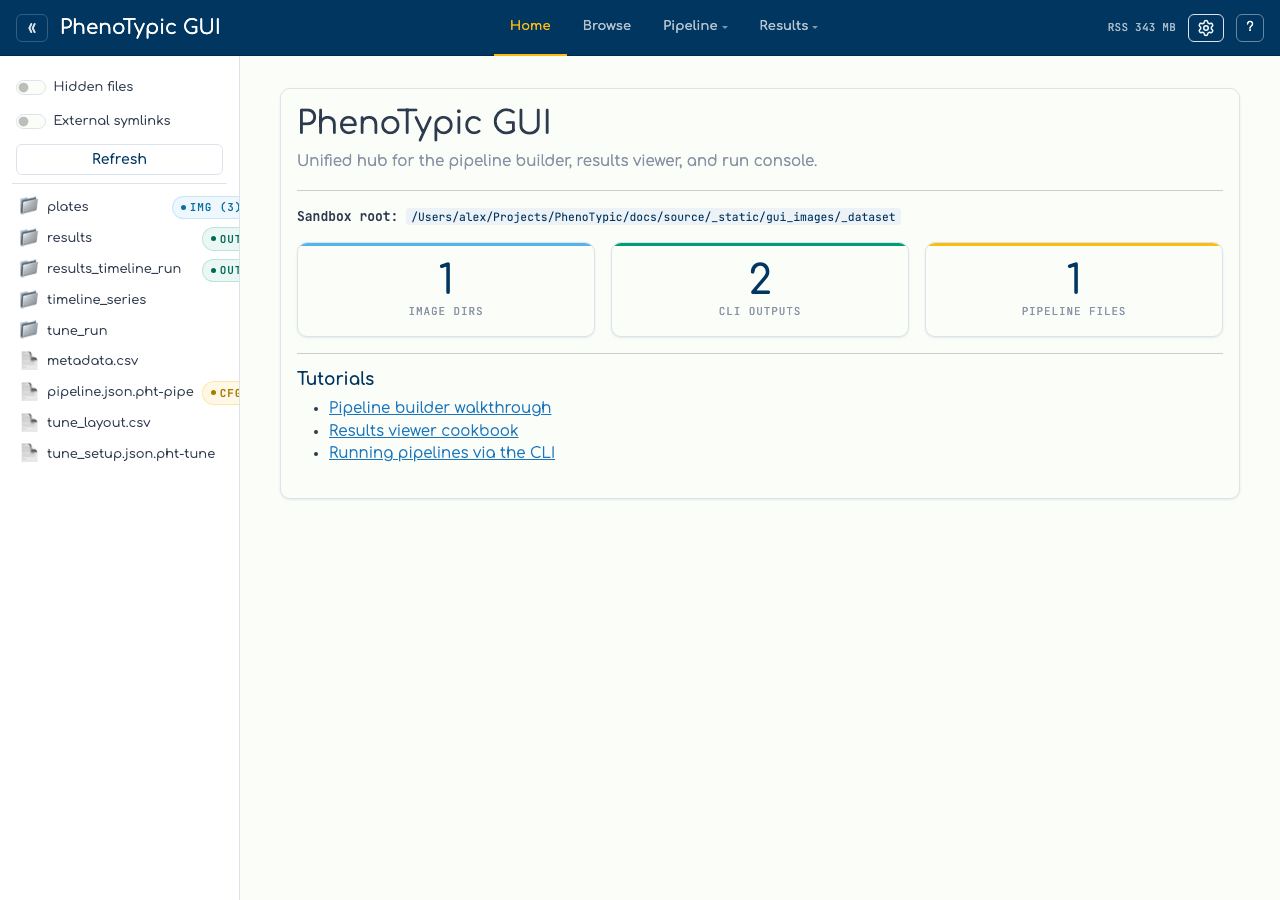 Collapsed sidebar.
